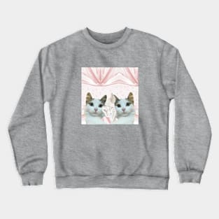 Two kitten Crewneck Sweatshirt